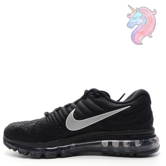 Nike Air Max 2017 Black White Anthracite Running Shoes 849559-001 Men’s Size 10 main image 6
